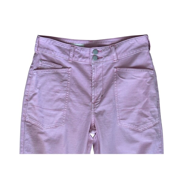 Anthropologie Pilcro Pink High Waist Straight Leg Jeans Women's Size 28 Pockets - Picture 13 of 14